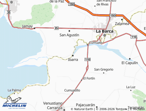 Kaart MICHELIN Ibarra - ViaMichelin