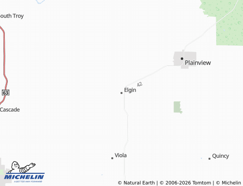 Mappa MICHELIN Elgin - ViaMichelin