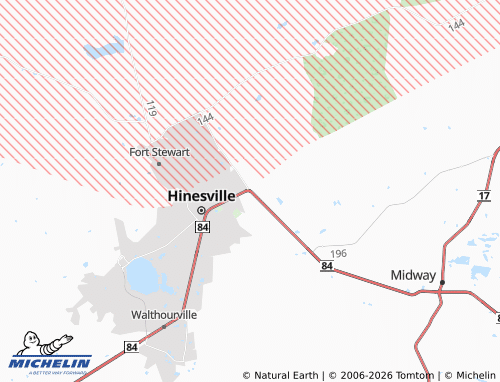 Mappa MICHELIN Flemington - ViaMichelin