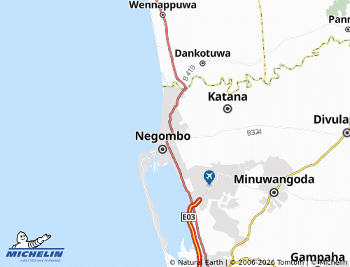 MICHELIN Dalupotha map - ViaMichelin