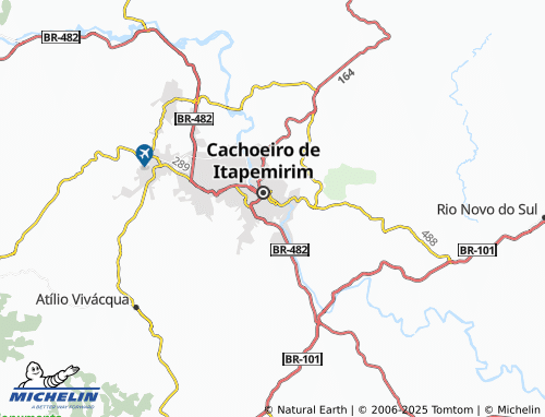 MICHELIN Amaral map - ViaMichelin