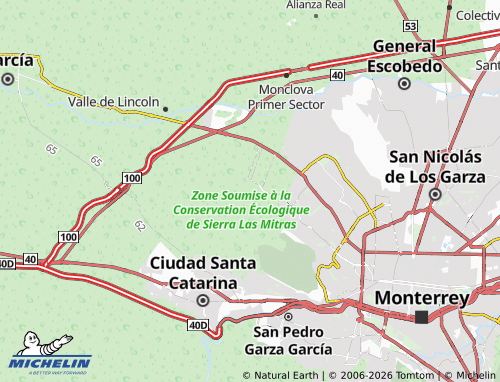 Mappa MICHELIN Cumbres Alegro Sector Fogo - ViaMichelin