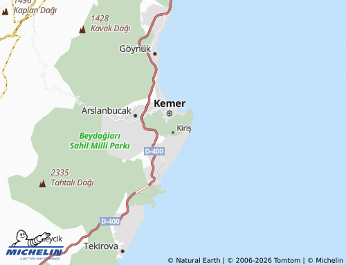Mappa MICHELIN Kiriş - ViaMichelin