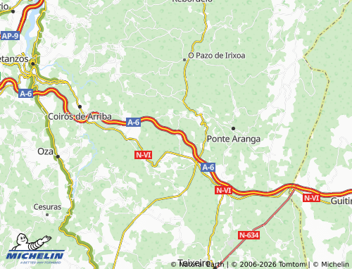 Mappa MICHELIN Cazuín - ViaMichelin