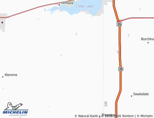 Mappa MICHELIN Union - ViaMichelin