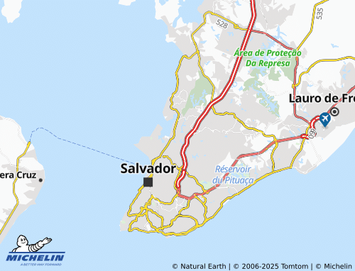 MICHELIN Boa Vista do Lobato map - ViaMichelin
