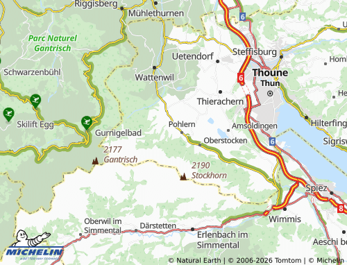 MICHELIN Obere Bachtelen map - ViaMichelin