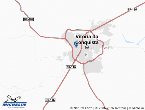Mappa MICHELIN Jatobá - ViaMichelin