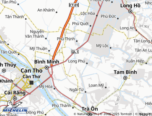 Carte MICHELIN Tân Phú - ViaMichelin
