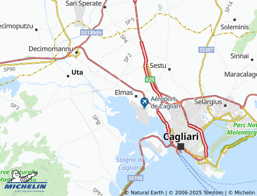 MICHELIN-Landkarte Giliaquas - ViaMichelin