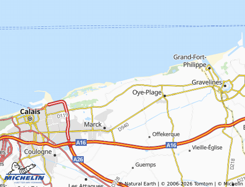 MICHELIN-Landkarte Waldam - ViaMichelin