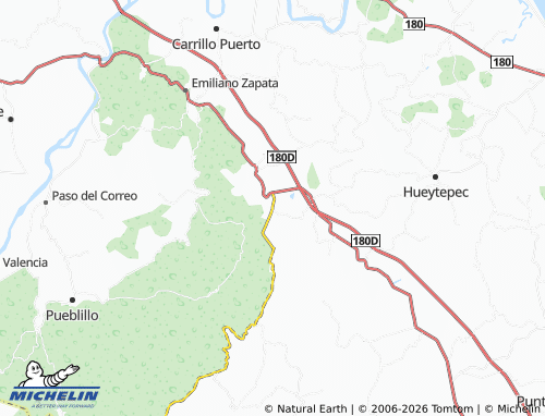 Mapa MICHELIN Cinco de Mayo - ViaMichelin