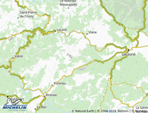 Mapa MICHELIN Berlats - ViaMichelin