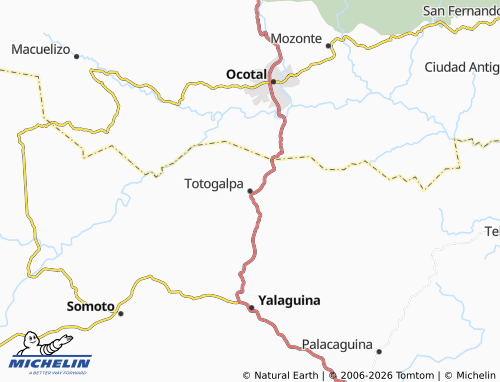 Mappa MICHELIN Totogalpa - ViaMichelin
