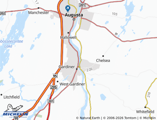 Mappa MICHELIN Farmingdale - ViaMichelin