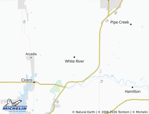 Mappa MICHELIN White River - ViaMichelin