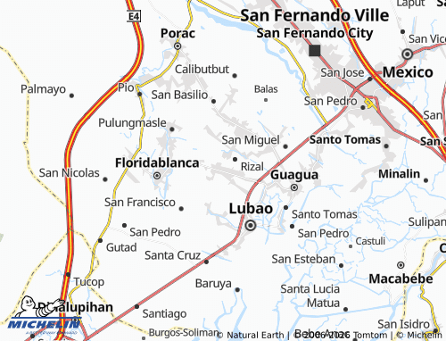 MICHELIN San Roque Dau map - ViaMichelin