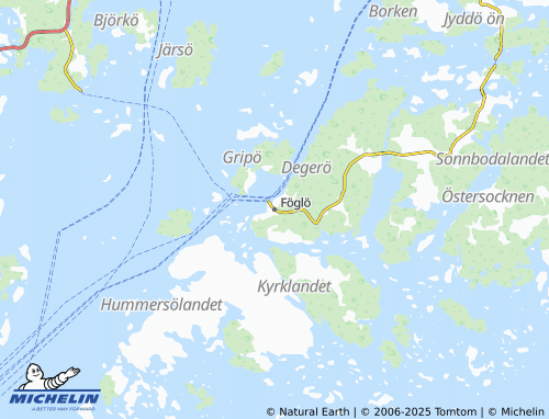MICHELIN Föglö map - ViaMichelin