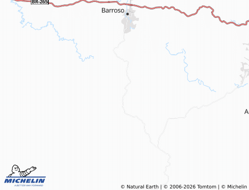 Mappa MICHELIN Padre Brito - ViaMichelin
