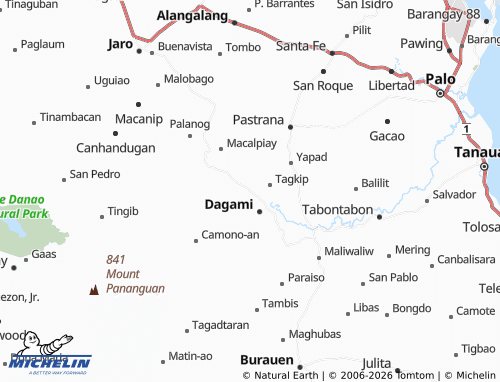 MICHELIN Caanislagan map - ViaMichelin
