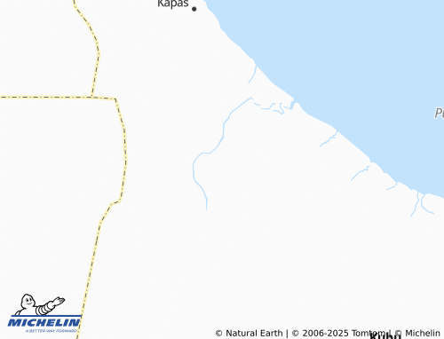 MICHELIN Sungai Daun map - ViaMichelin