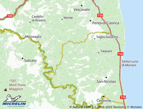 Mappa MICHELIN Alzi - ViaMichelin