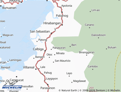 MICHELIN Mahangcao map - ViaMichelin