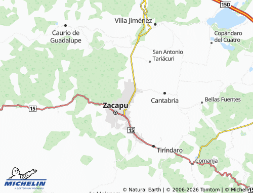 Mappa MICHELIN Colorines - ViaMichelin