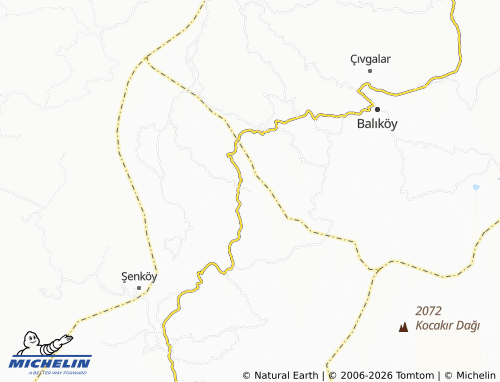 MICHELIN İmranlar map - ViaMichelin