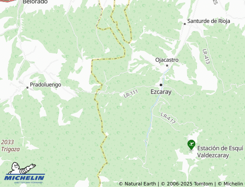 Mapa MICHELIN Valgañón - ViaMichelin