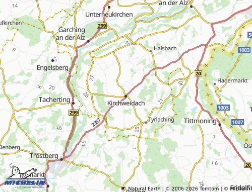 Mappa MICHELIN Kirchweidach - ViaMichelin