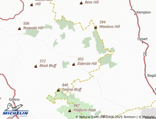 MICHELIN Elderslie map - ViaMichelin