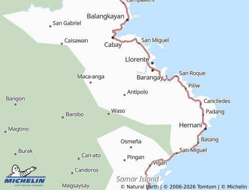 MICHELIN Antipolo map - ViaMichelin