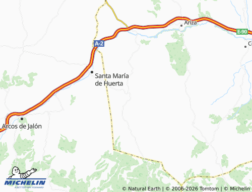 Mappa MICHELIN Torrehermosa - ViaMichelin