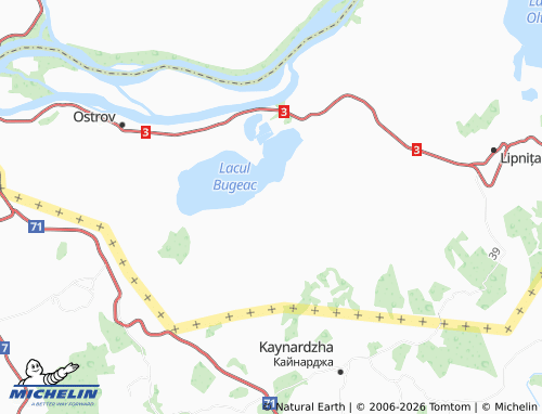 MICHELIN Gârlița map - ViaMichelin
