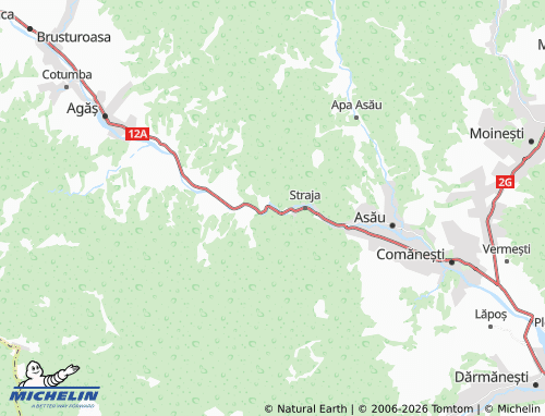 Mappa MICHELIN Ciobănuș - ViaMichelin