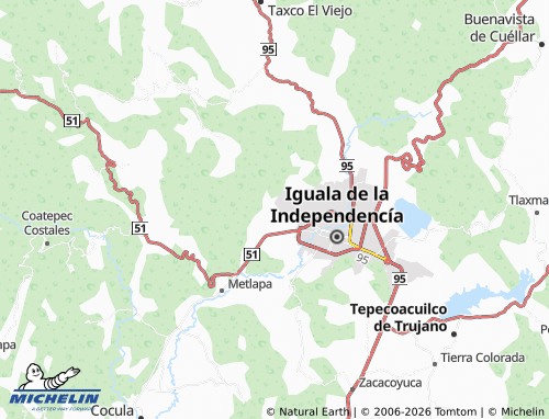 Mappa MICHELIN Coloso - ViaMichelin