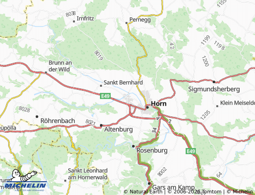 MICHELIN Frauenhofen map - ViaMichelin