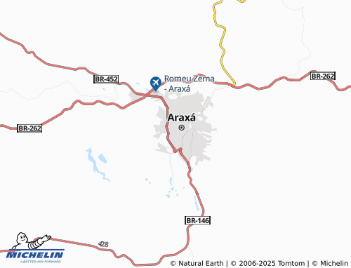 MICHELIN Santa Luzia map - ViaMichelin
