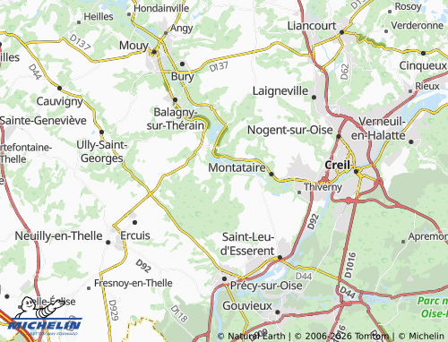 MICHELIN-Landkarte Maysel - ViaMichelin