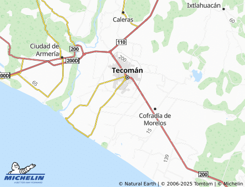 MICHELIN Llanos de San José map - ViaMichelin