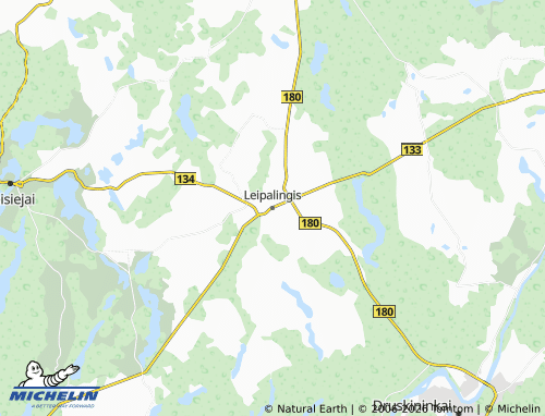 Mappa MICHELIN Leipalingis - ViaMichelin