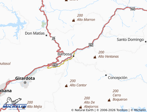 Carte MICHELIN Urbanal - ViaMichelin