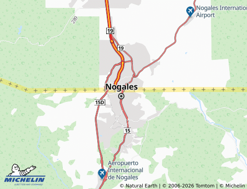Mappa MICHELIN Embarcadero - ViaMichelin
