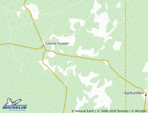 Mappa MICHELIN San Hipólito - ViaMichelin