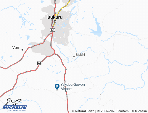 MICHELIN-Landkarte Bisichi - ViaMichelin