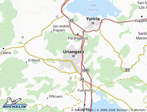 Mappa MICHELIN Uriangato - ViaMichelin