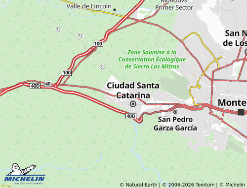 Mappa MICHELIN Unidad Nacional 2 - ViaMichelin