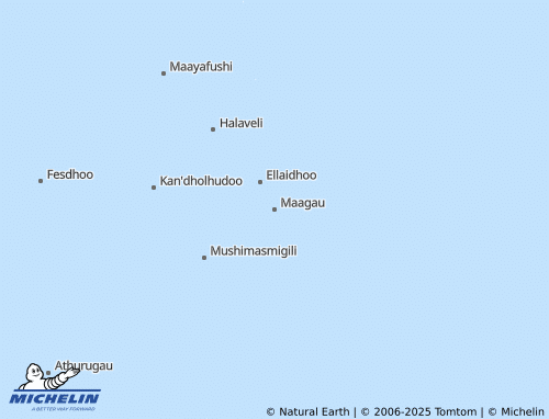 MICHELIN Maagau map - ViaMichelin