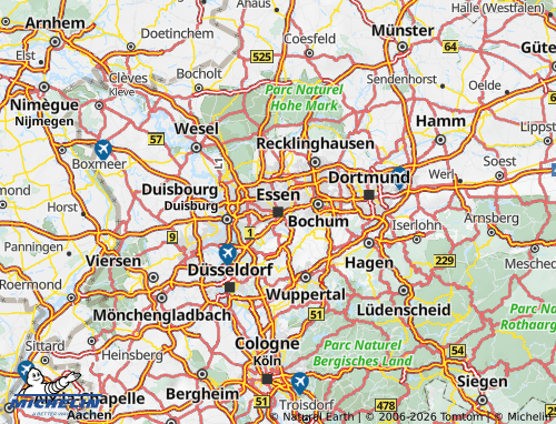 MICHELIN Essen map - ViaMichelin